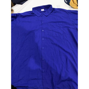 Laleela Polo T-Shirt Turn-Down Collar Short Sleeve Size 3XL